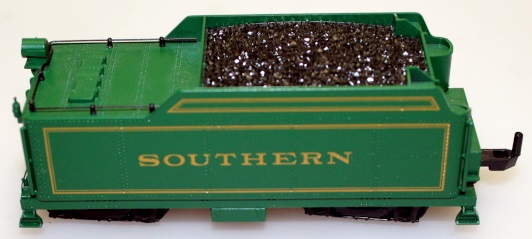 (image for) Tender - Southern Green- S.H. (HO 0-6-0/2-6-0/2-6-2)